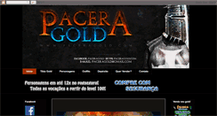 Desktop Screenshot of paceragold.com